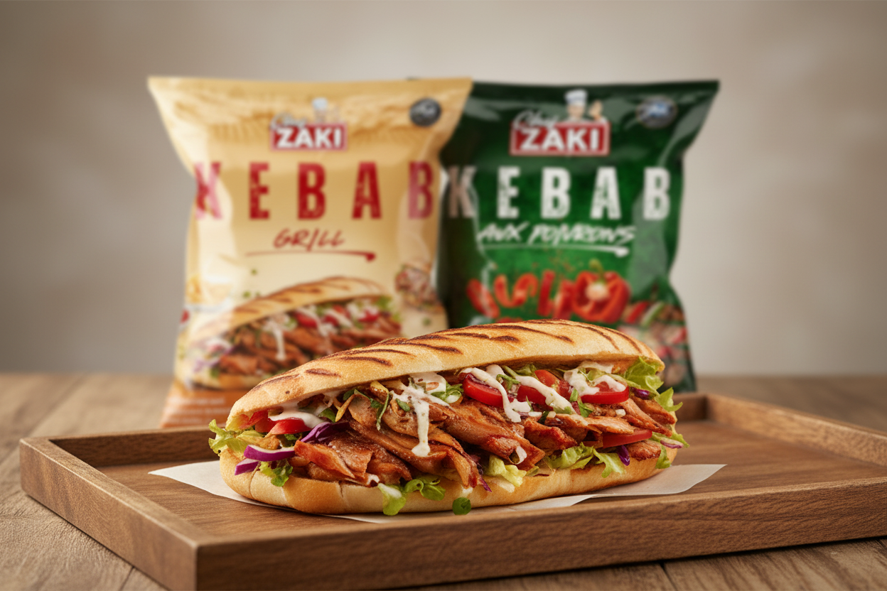 Kebab Pita Gourmand avec Chef Zaki