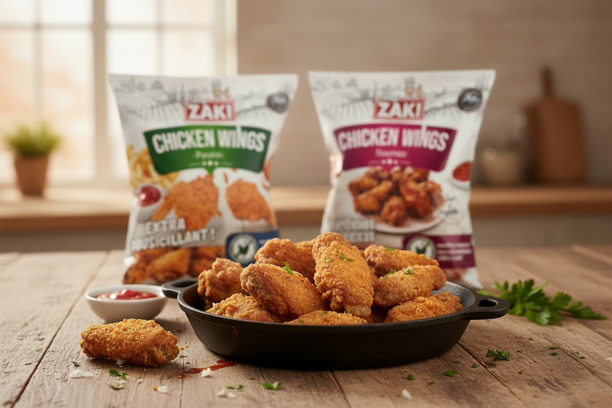 Chicken Wings Croustillants au Four