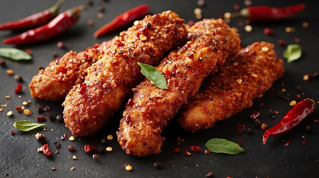 CHEF ZAKI TENDERS DE POULET HOT ET SPICY 800GR
